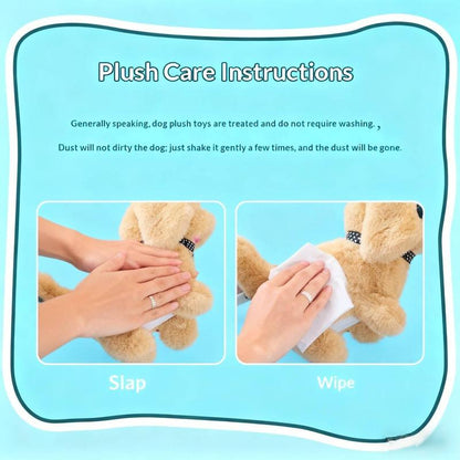 🎁Last Day Sale 49% OFF🏆2026 New Realistic Robotic Dog Plush Toy