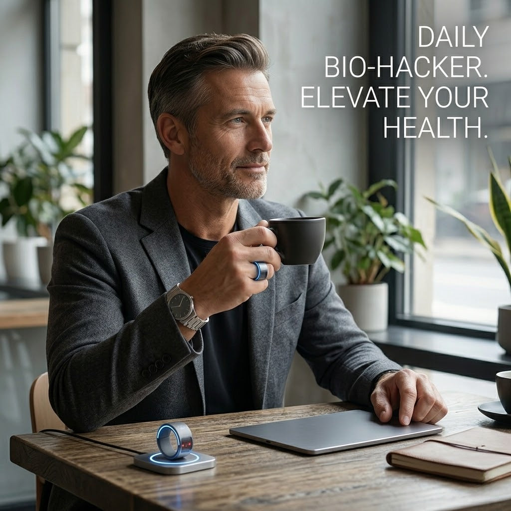 🎉 70% OFF Launch Offer🏆AuraNova™ G1 Non-Invasive Smart Ring+ AI-powered health companion on your finger