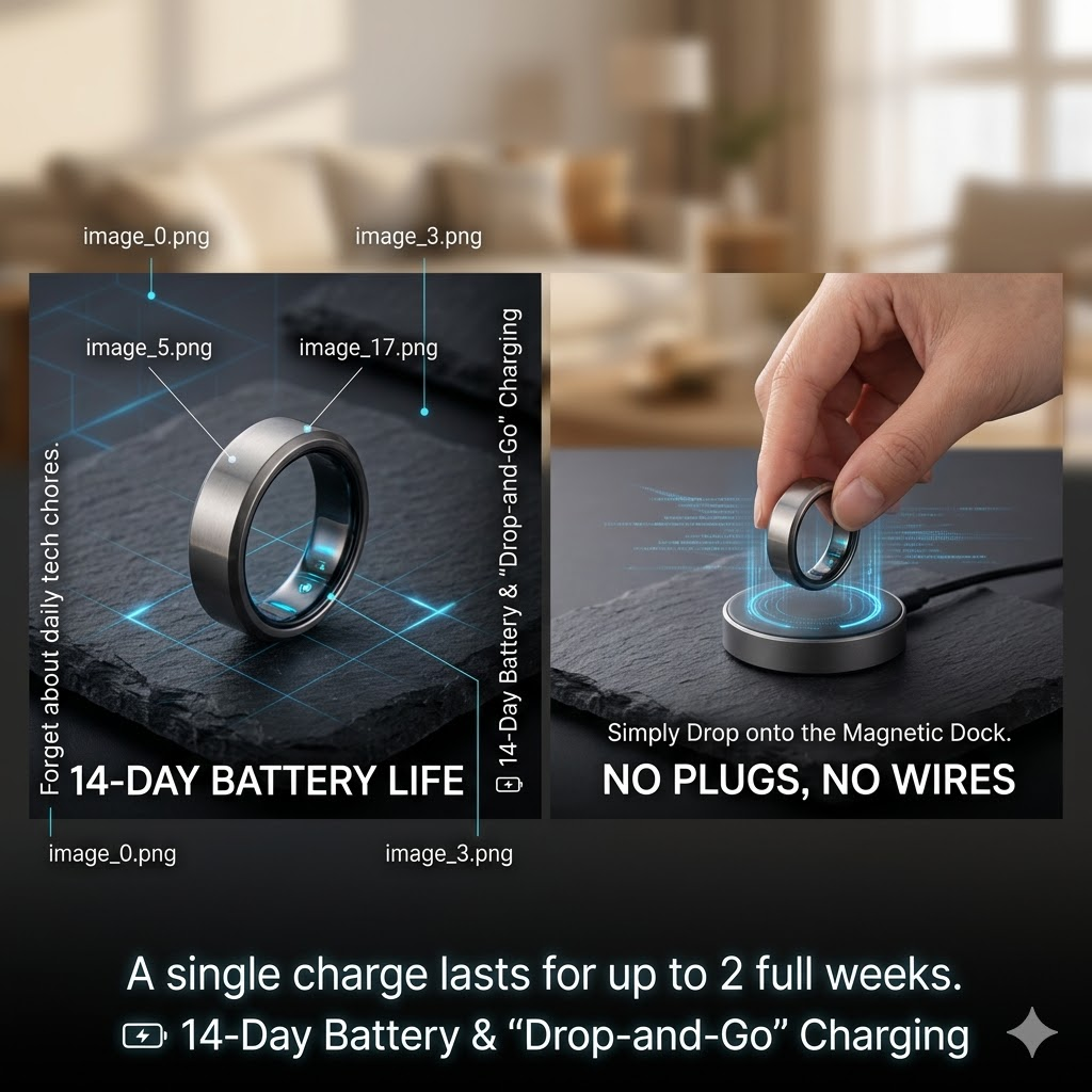 🎉 70% OFF Launch Offer🏆AuraNova™ G1 Non-Invasive Smart Ring+ AI-powered health companion on your finger
