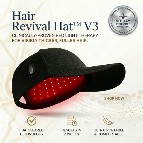 🎉Exclusive 50% OFF🔥Hair Revival Hat™ V3