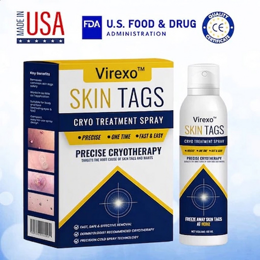 🎁 Ends Today: 70% OFF! 🏆 Virexo™ Skin Tag Cryo Treatment Spray 🧊 — Freezes Away Skin Tags & Warts in Seconds. No Blades, No Pain.