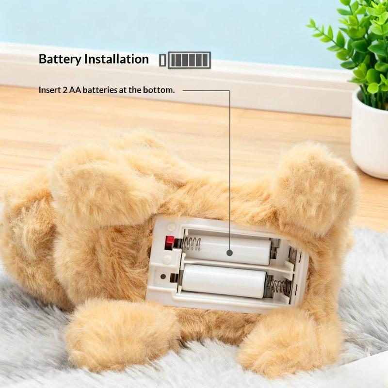 🎁Last Day Sale 49% OFF🏆2026 New Realistic Robotic Dog Plush Toy