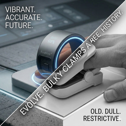 🎉 70% OFF Launch Offer🏆AuraNova™ G1 Non-Invasive Smart Ring+ AI-powered health companion on your finger