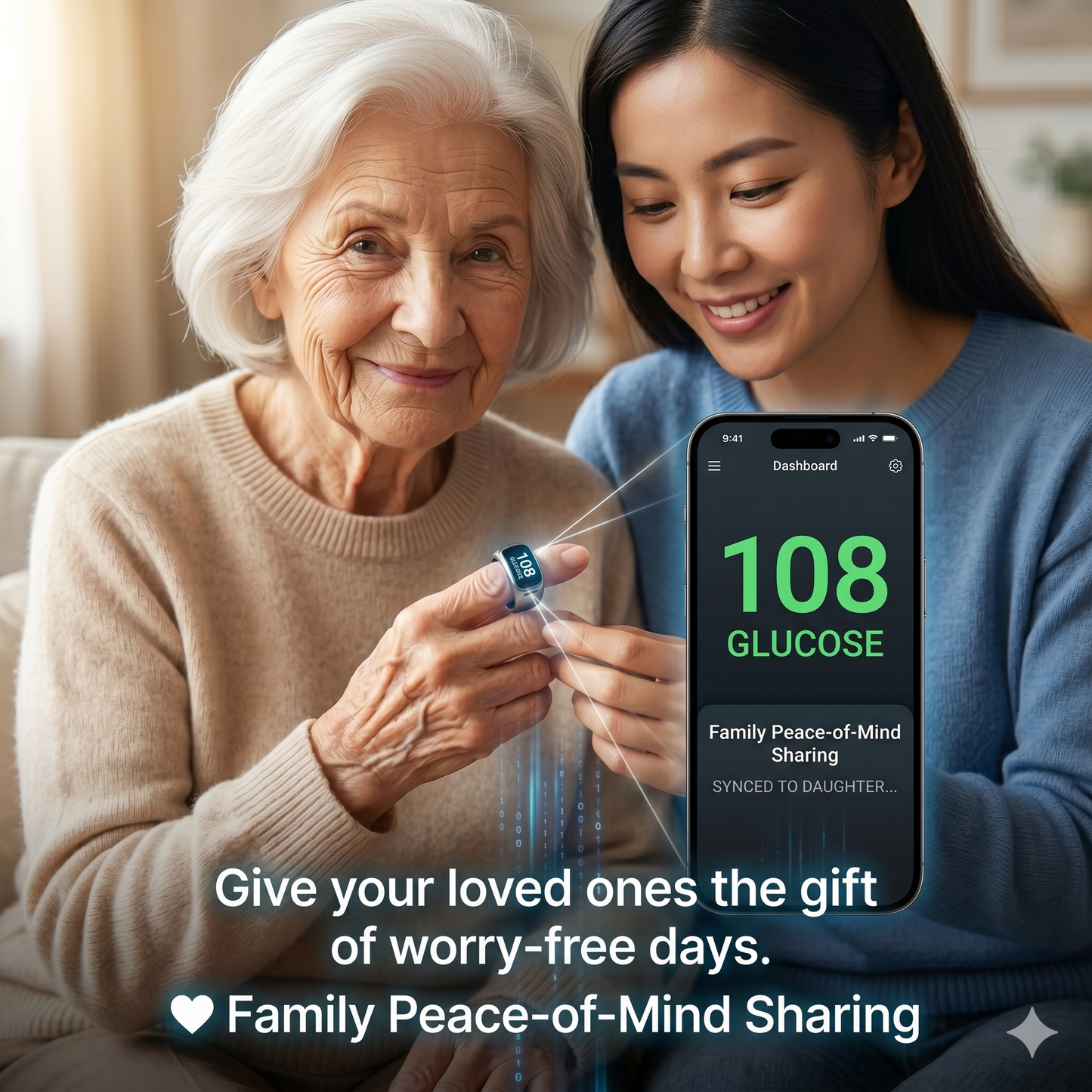 🎉 70% OFF Launch Offer🏆AuraNova™ G1 Non-Invasive Smart Ring+ AI-powered health companion on your finger